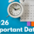 2026 Important TSEA Dates