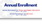 2021 Annual Enrollment