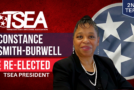 TSEA President Constance Smith-Burwell Re-Elected to Second Term