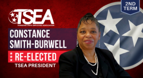 TSEA President Constance Smith-Burwell Re-Elected to Second Term