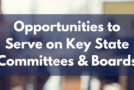 Opportunities to Serve: TCRS, State Group Insurance, ESAP, and Sick Leave Bank seeking representatives